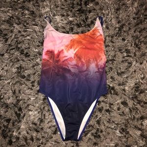 VS Pink one piece bathing suit
